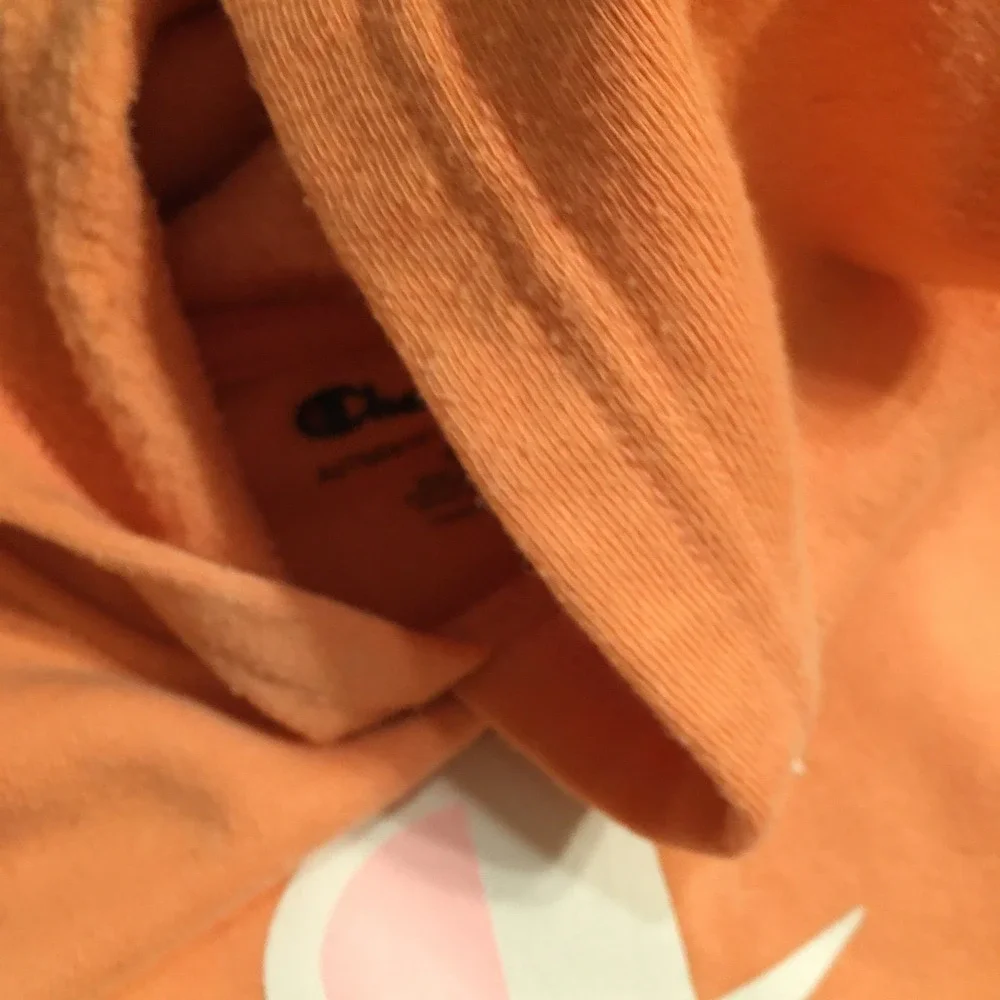 Champion Tracksuit Set Kids Orange Hoodie Gray Joggers Excellent Fleece 4 - Picture 3 of 3